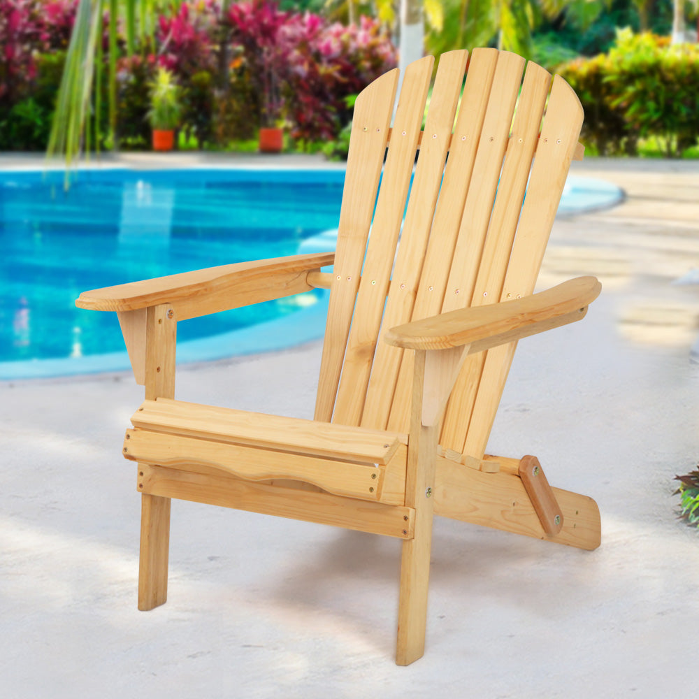 Malvern Lounge Wooden Adirondack Chair