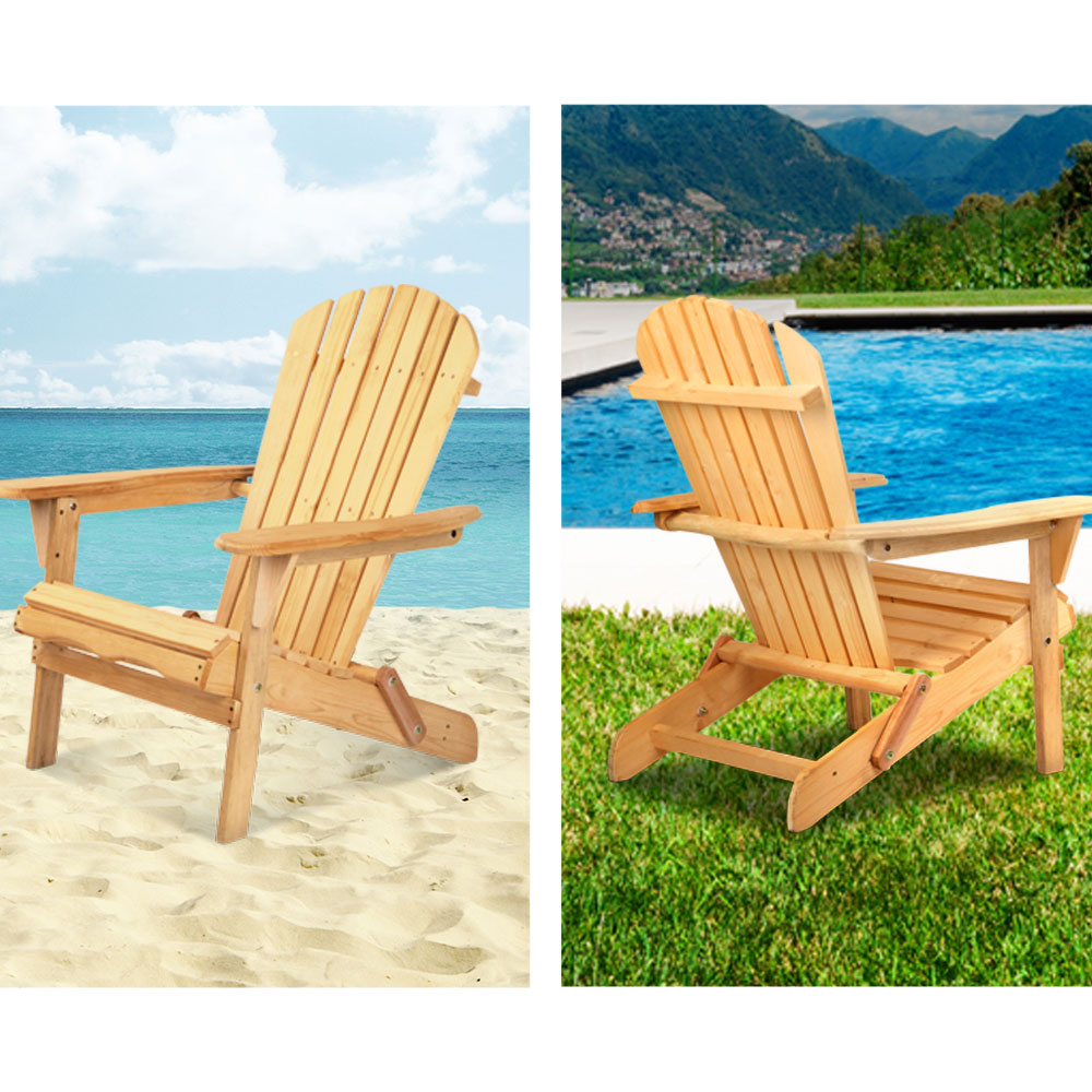 Malvern Lounge Wooden Adirondack Chair