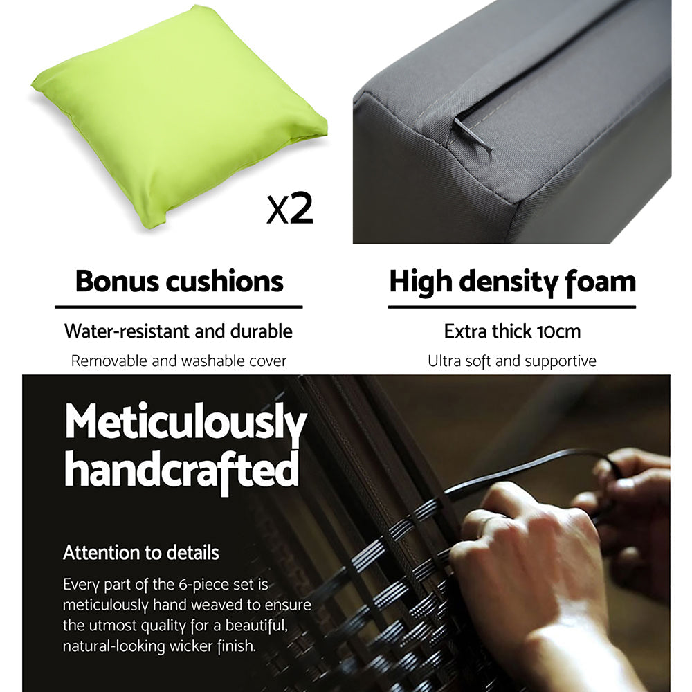 Armadale 7 Piece Outdoor Lounge Setting