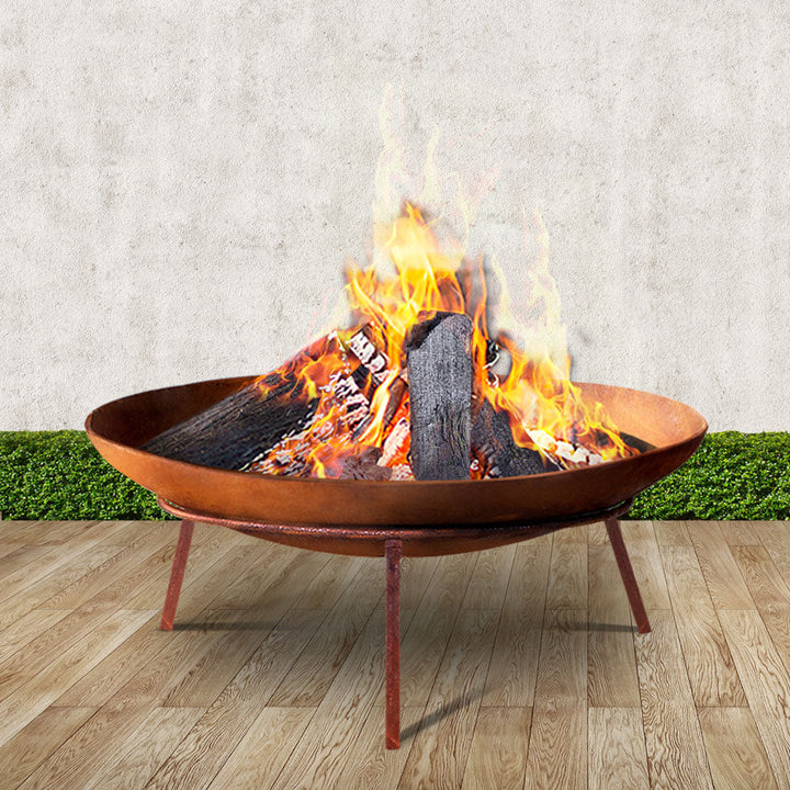 Brunswick 60cm Rustic Iron Fire Pit