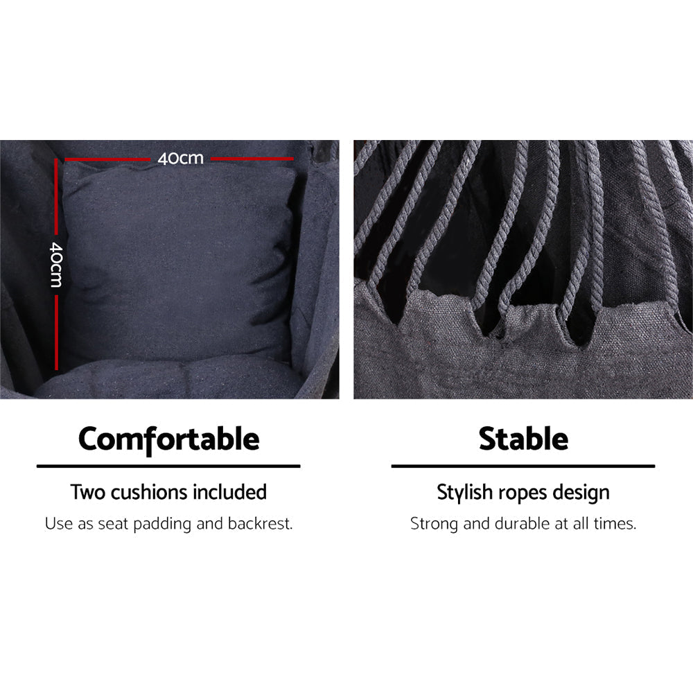 Armadale Hammock Swing Chair - Grey