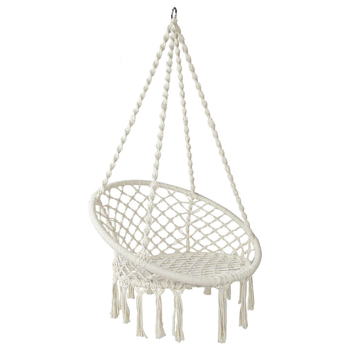 South Yarra Boho Hammock Swing Chair - Cream