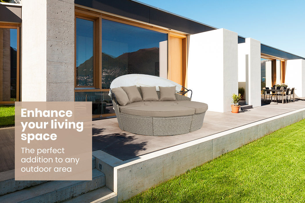 Sorrento Deluxe Day Bed - Beige