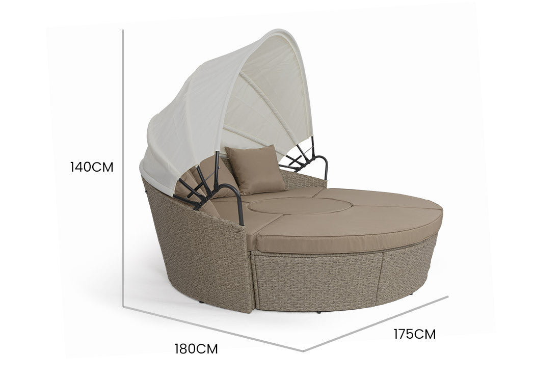 Sorrento Deluxe Day Bed - Beige