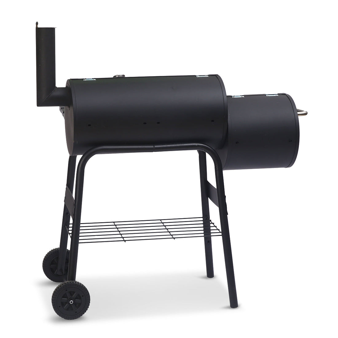 Coolaroo 2-in-1 Outdoor Barbecue Grill & Offset Smoker