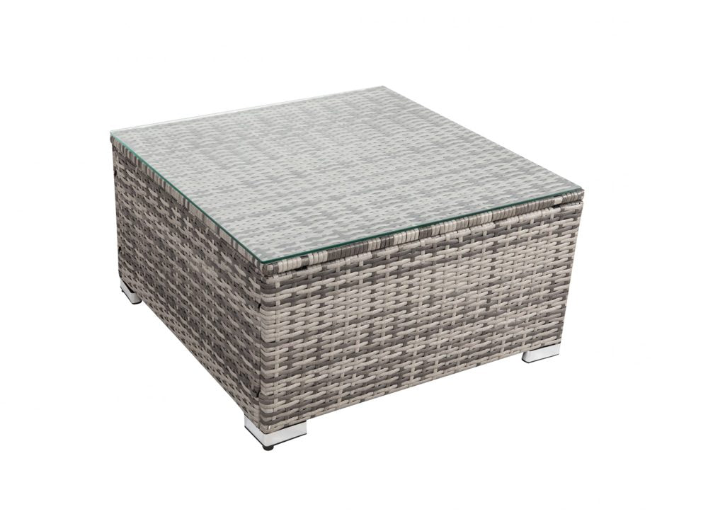 Portsea Deluxe 8 Piece Outdoor Furniture Modular Lounge - Grey