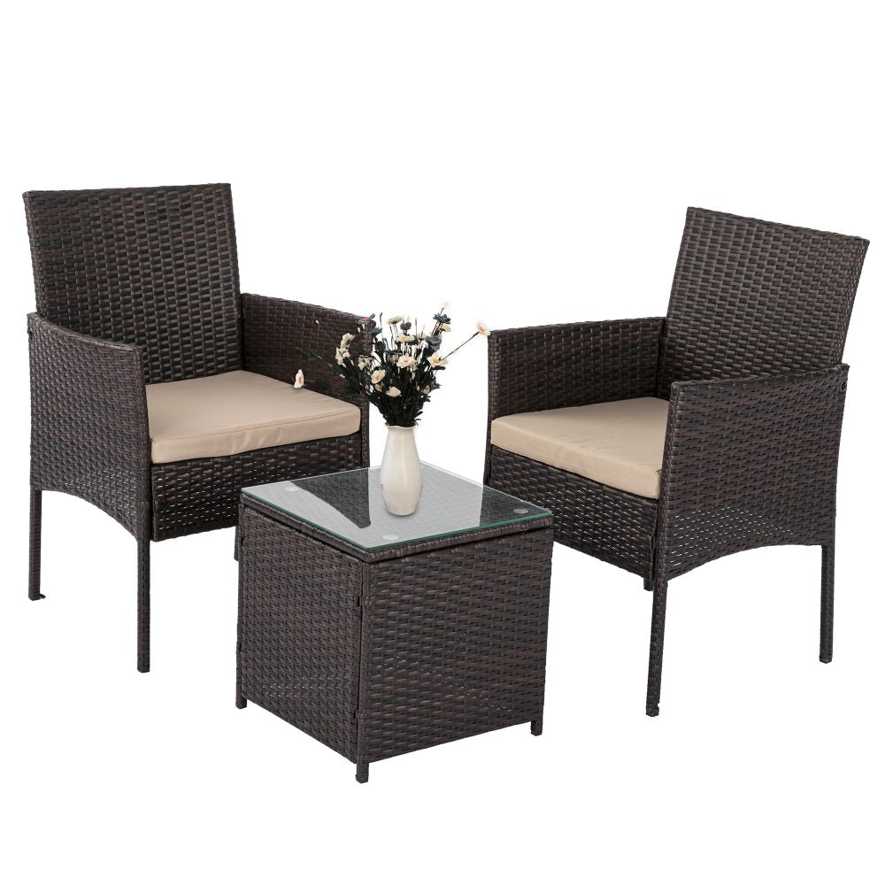 Northcote Delightful 3 Piece Bistro Set