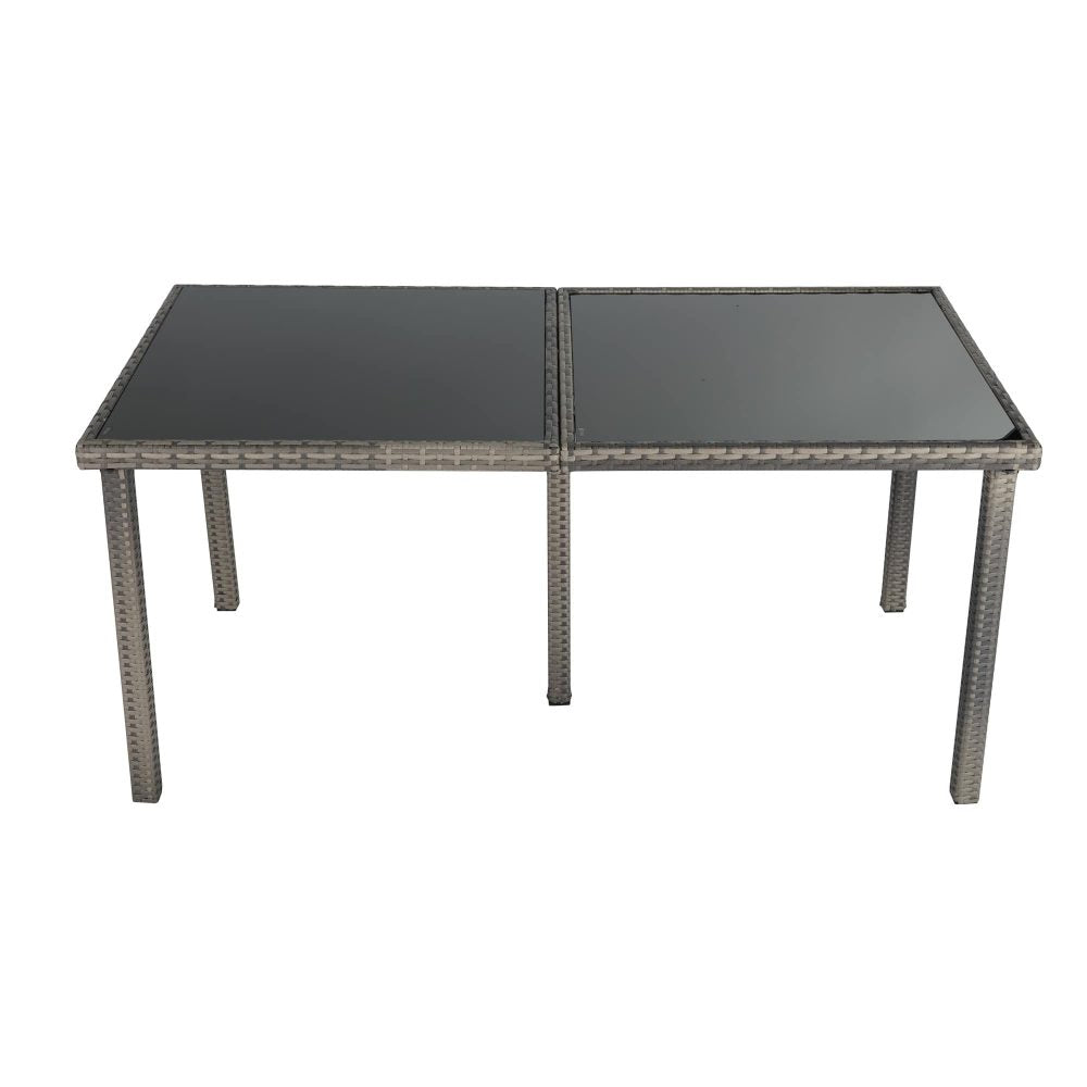 Armadale Luxury Outdoor 6 Seater Dining Set - Grey