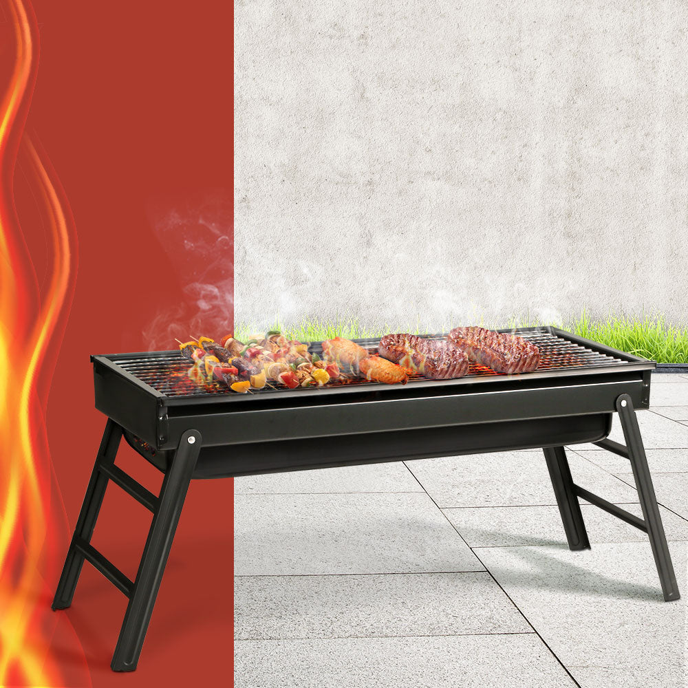 Fitzroy Charcoal BBQ Grill Smoker Portable Barbecue