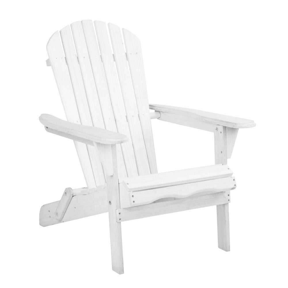 Portsea Foldable Beach Chair - White