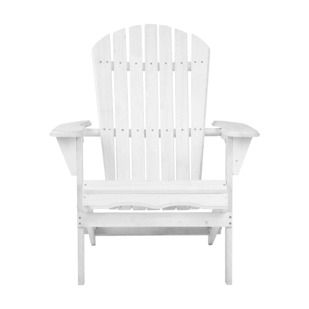 Portsea Foldable Beach Chair - White
