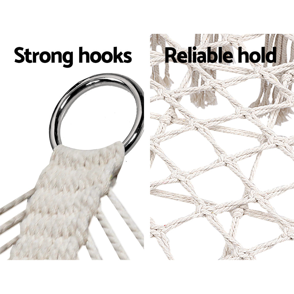 Armadale Patio 2 Person Swing Hammock - Cream