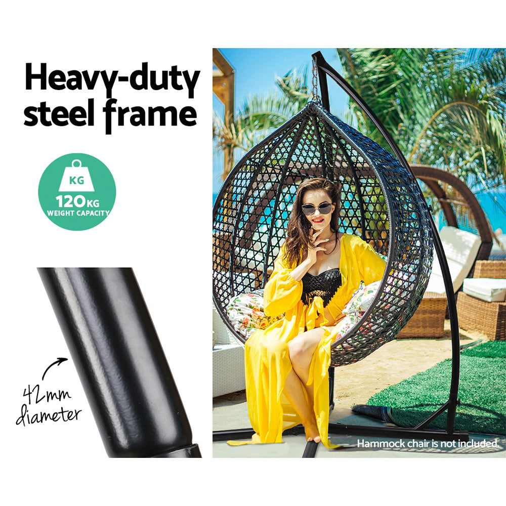 Armadale Outdoor Hammock A Shape Steel Frame