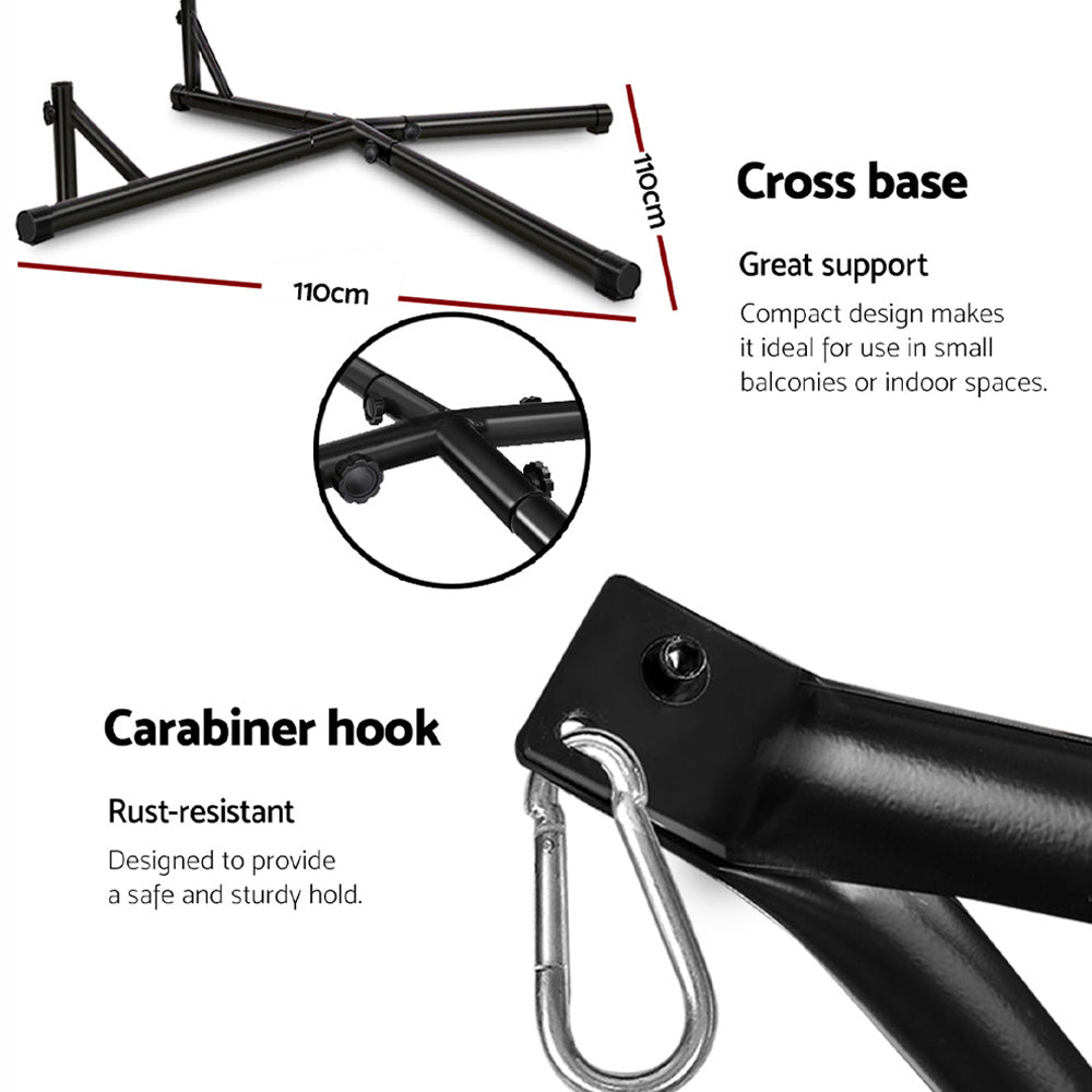 Armadale Outdoor Hammock A Shape Steel Frame