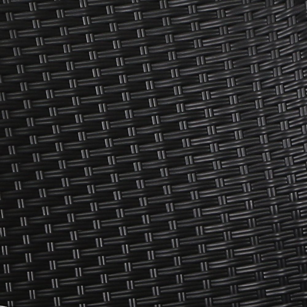 South Yarra Deluxe Set of 2  Sun lounge & Recliner Chairs - Black