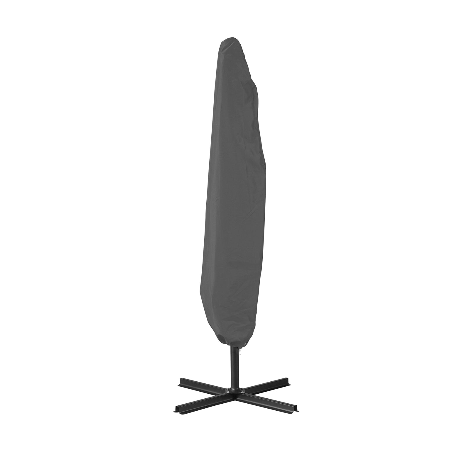 Portsea 3M Outdoor Umbrella Cantilever with Protective Cover - Charcoal