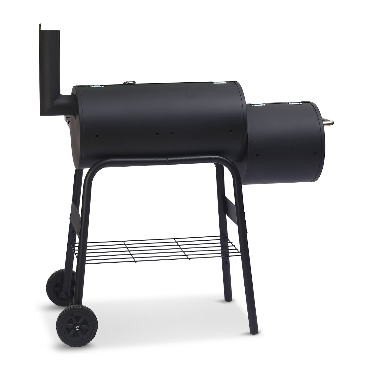 Coolaroo 2-in-1 Outdoor Barbecue Grill & Offset Smoker