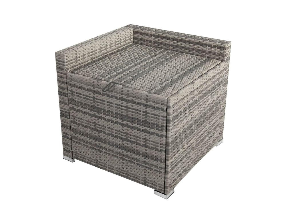 Portsea Deluxe 8 Piece Outdoor Furniture Modular Lounge - Grey