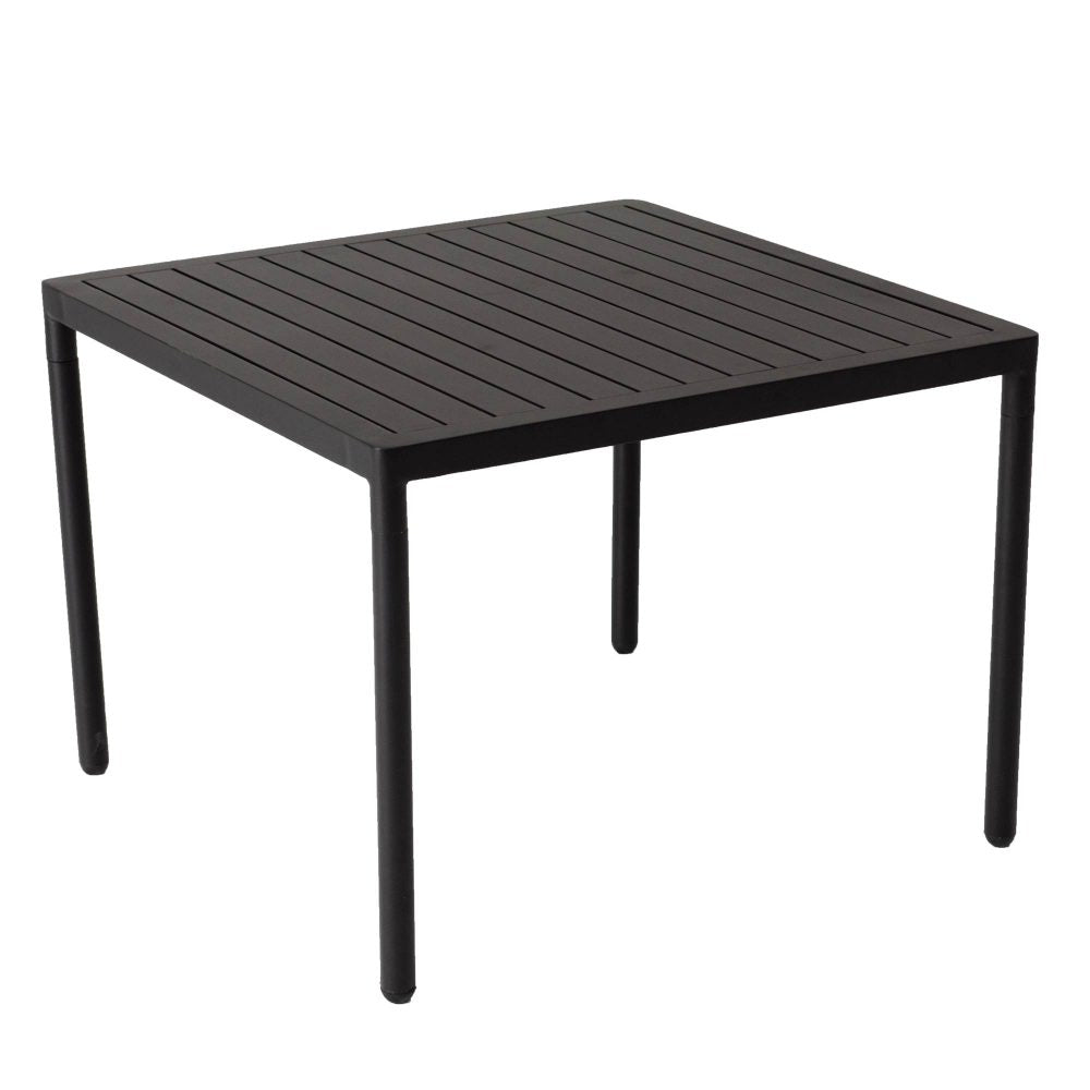 Armadale Deluxe 4 Seater Lounge Set with Coffee Table - Black