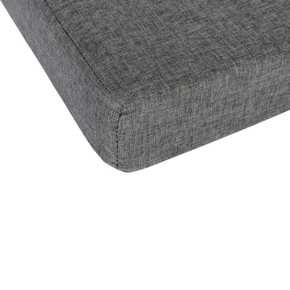 Prahran Minimalist Black Wicker 6 Seater Dining Set