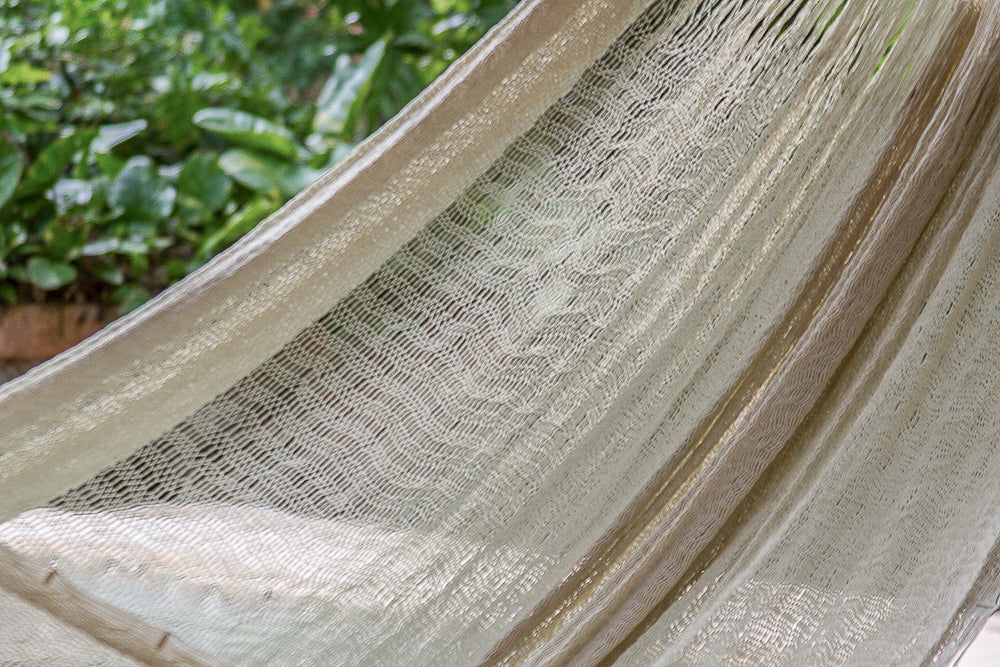 Black Rock Legacy Queen Size Super Nylon Hammock in Cream Colour